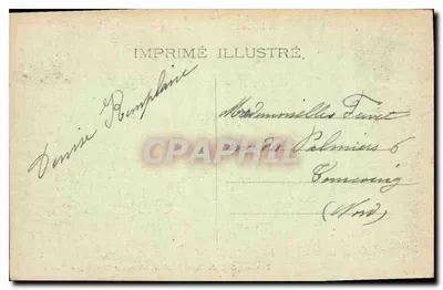 Lourdes — Widok na Bazylikę — Wydanie specjalne Chalet Hôtel Saint-Victor et Bretagne, rue Peyron — Rewers