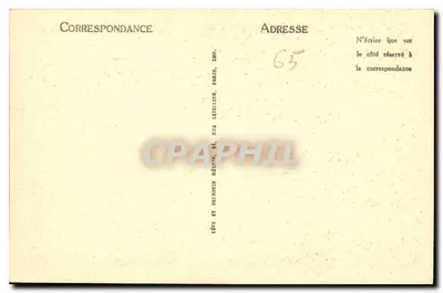 Jaskinie Bétharram — Część górna: Katedra — LL, n°23 — Rewers