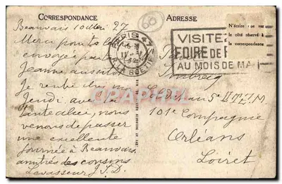 Beauvais — Plac Jeanne-Hachette i Katedra — LL — Rewers