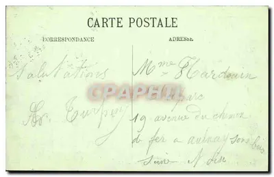 Pierrefonds — O Castelo — A Capela — LL. — Editor Fodal (Castelo de Pierrefonds) — Verso