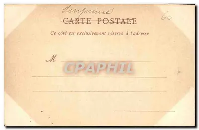 Castelo de Compiègne — Cabinet de Toilette da Imperatriz — ND Phot — Verso