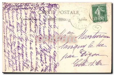 Rodovia de Belley para Yenne - As Gorges — Livraria Montbarbon, Belley - n°10 — Verso