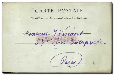 Último Matiz de Marie-Antoinette, por L. Baader — Coleções ND. Fot. — n° 238 Dr. — Verso