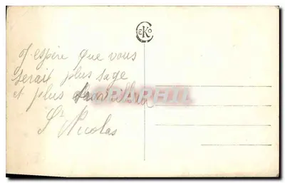 Bambino in costume giapponese — rose — EK° 880 — Verso