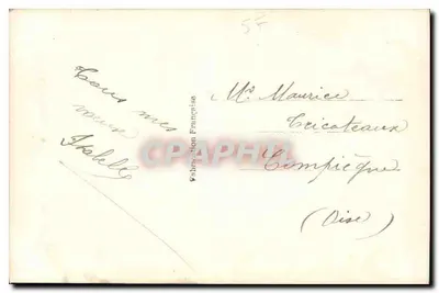 Vive Saint Nicolas — fotógrafo RP 1377 — Verso