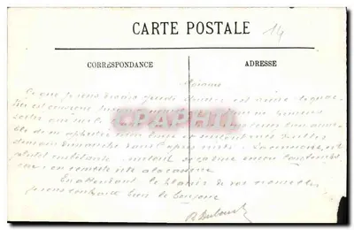 Caen — A Igreja de São Pedro — LL. — Graphia — Verso