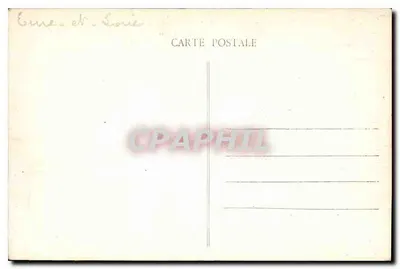 Dreux — Zamek w 1562 — G. Fouscault, wyd. Dreux — Rewers