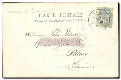 Chartres — Most Nowy — B. F. Paryż, nr 4 — Rewers