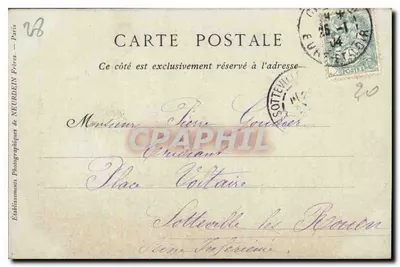 Katedra w Chartres — Pobudzenie, autor Bridan — Kolekcje ND Phot — Rewers