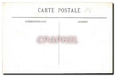 Si-Germain-en-Laye — Zamek (XVI wiek), widok z parteru — Rewers