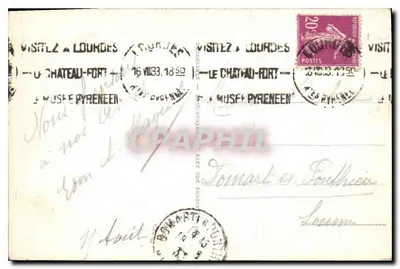 Lourdes — Esplanada i Bazylika — LL — n°118 — Rewers