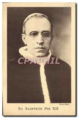 O emocionante adeus do Cardeal Legado à Gruta de Lourdes ao final do Tríduo da Redenção — Abril 1935 — Foto Viron — Les Imp. Réunies - Lille — Verso