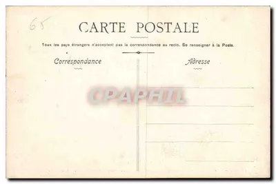 Lourdes — A Gruta no momento das Aparições em 1858 — Clai, N° 39 — Verso
