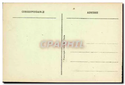 St-Germain-en-Laye — Castillo del siglo XVI — Sede de la delegación austriaca en la Conferencia de Paz firmada el 10 de septiembre de 1919 — Reverso