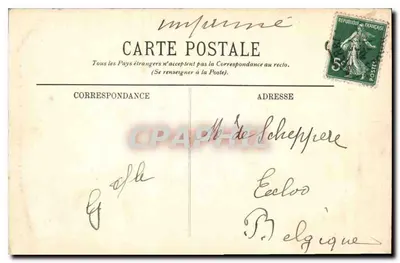 Okręgi Cauterets — Wodospad Cerisey — LL. — Nr 98 — Rewers