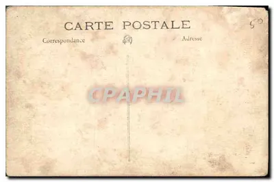 Grupo de músicos em traje militar — Rue de la République — Editor não identificado — Verso