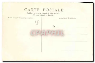 Zamek w Chantilly — Les Gemmes — G. E. Pauw — Rewers