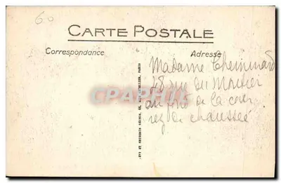 Compiègne - Zamek - Duży Salony Odbioru Damskich Honorowych - LL. — Rewers