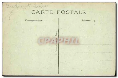 Stara Abpia Marmoutiers — Kaplica (strona wschodnia) — A. P. n°259 — Rewers