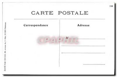Gabriel em um automóvel Lorraine-Dietrich — Paris — L’Hirondelle — Verso