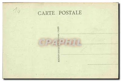 Stara abbatia aux Hommes - Refektarz — Caen — Wydawca: Maron-Docquet, Caen — Rewers