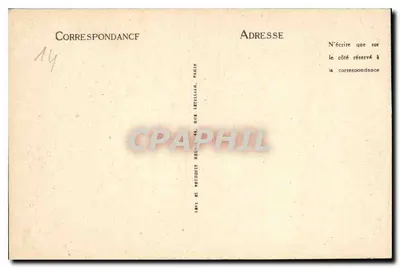 CAEN. - Ulica Geôle - Dom Quatrans i Wieża Świętego Piotra - LL — Rewers
