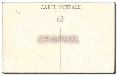 Caen — Abadia dos Homens e o Cloître — Coleção artística M. Provost & Au Rhe-lives — Verso