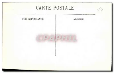 Caen — A Torre dos Homens de Armas — LL. — n° 134 — Verso
