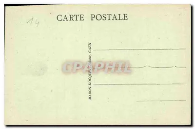 Caen — Abside da Igreja de São Salvador — Maron-Docque, editor, n°101 — Verso