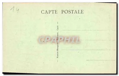 Caen - Kościół św. Jana. Wieże — wydawca n°142 — Rewers