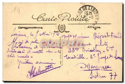 Lisieux — Catedral — Capela da Virgem — LL. n°19 — Verso