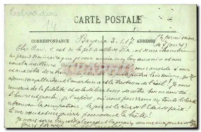Bayeux — De Kathedraal genomen van het Oude Bisdom — LL — Achterkant