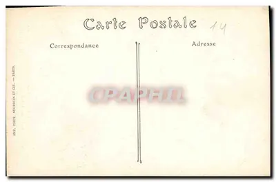 Oud Hotel de Valois of d'Ecoville (16e eeuw) — Luikjes en Klokkenhuisjes — ND. Fot. — CAEN — Achterkant