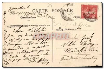 Vale de Chevreuse — Cachoeira no Moulin de Chevreuse — Gautrot, editor, Chevreuse — Verso