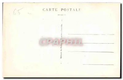 Lourdes — Monumento Interallié — Edición del Palacio de Lourdes — Reverso