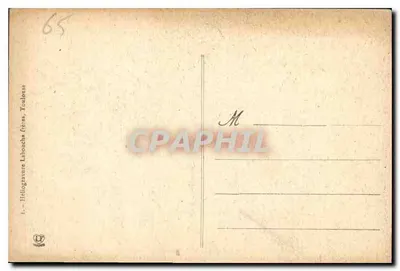 Gavarnie - O Caos e os Cumes do Circo — Héliogravure Laboucha frères, Toulouse, n° 65 — Verso