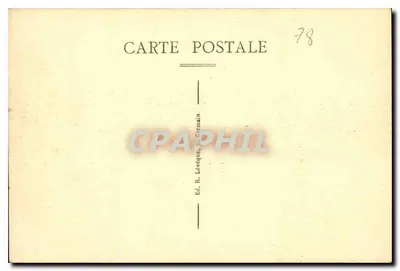 St-Germain-en-Laye — Widok na parter — wyd. R. Lévèque — Rewers