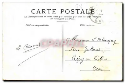Castelo de Versailles — Vista geral do Castelo — editor não visível — Verso