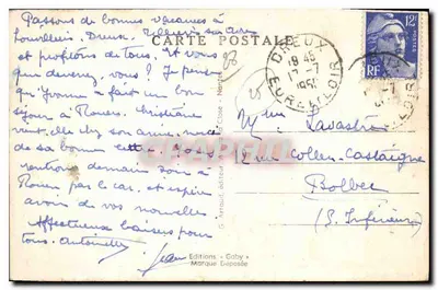 Dreux (E-et-L.) — Wejście do Starego Zameku — Gaby, n°67 — Rewers