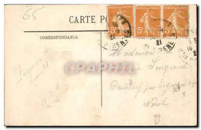 Lourdes — La Grotte — LL — Verso