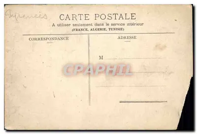 Vallée d'Aure — Guchan et l'Arbizon — A. Villalite, Tarbège — Achterkant