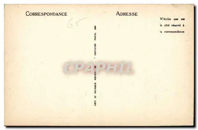 Gavarnie — Cachoeira e vista do Taillon — LL — Verso