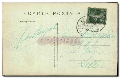 St-GERMAIN-en-LAYE (S.-et-O.) — « O Amor e a Loucura » Avenida Henri II — A.P. — Verso
