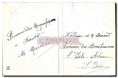 Lourdes - A Cruz dos Bretões — editor: A Escola dos Correios, n° 820 — Verso