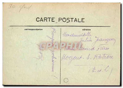 Nîmes — A Torre Magne — A.R. — Verso