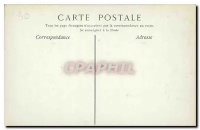 AIGUES-MORTES — La Tour de Constance — N° 20 — Verso