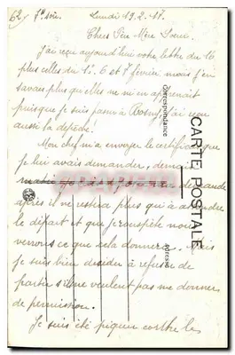 MIMES — O Canal da Fontaine — A. R. n° 72 — Verso