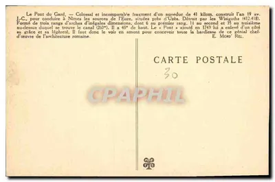 Most Gard — Jaskinia Solniana — Wyd. Labourel n°101 — Rewers