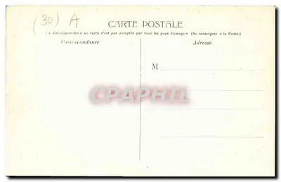 Nîmes — Dom Kwadratowy — Reprod. Universelle & Nouvelles Galeries — Rewers