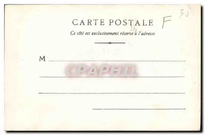 NIMES — Jardim da Fontaine — B F CHALON-SAÔNE, n° 164 — Verso